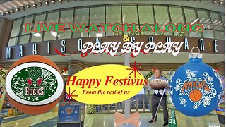 🏀 New York Knicks vs Milwaukee Bucks live Play-By-Play & Watch Along on HAPPY FESTIVUS