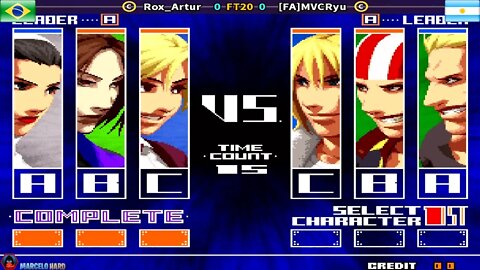 The King of Fighters 2003 (Rox_Artur Vs. [FA]MVCRyu) [Brazil Vs. Argentina]