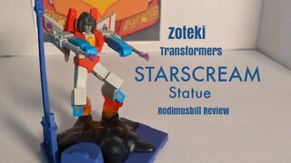 Zoteki Transformers STARSCREAM Statue by Jazwares - Rodimusbill Review (2 of 6)
