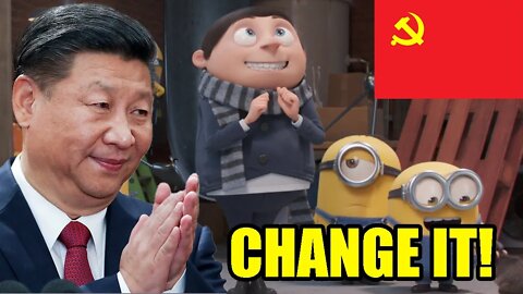 Communist China changes the ending of Minions The Rise of Gru to show authoritarians WIN!