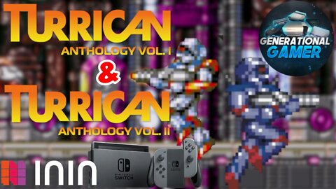 Turrican Anthology Volume I & Volume II on Nintendo Switch (and PS4)