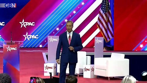 'We are going to get Donald Trump back!': GB News' Nigel Farage speaks at Washington CPAC