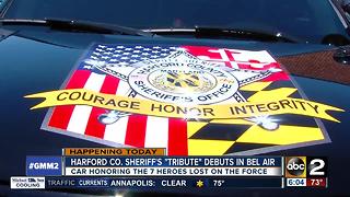 Harford County honoring fallen deputies with mobile tribute