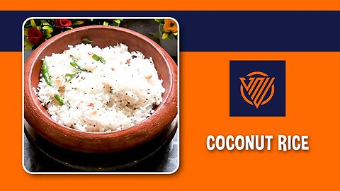 Coconut Rice #coconutrice #breakfast #homemade #restaurantstyle #asmr #viral #trending