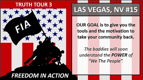 TRUTH TOUR - FREEDOM IN ACTION - LAS VEGAS, NV #15 1-23-23