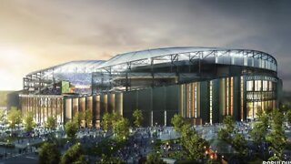 What is the Community Benefits Agreement included in stadium discussions?