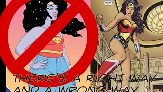 COMIC MATTERS - How To Draw Wonder Woman (It Ain't That Hard)