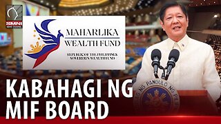 PBBM, dapat maging bahagi ng MIF board upang ma-manage ang Maharlika fund —Economist