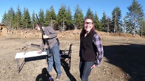 Target Shooting with a Friend (November 1st, 2020)