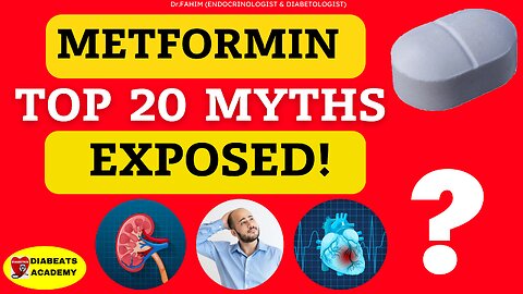METFORMIN TOP 20 MYTHS EXPOSED! Dr.FAHIM (ENDOCRINOLOGIST)