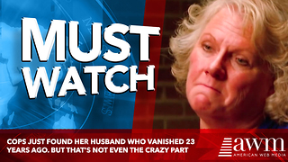 Cops Just Found Her Husband Who Vanished 23 Years Ago. But That's Not Even The Crazy Part
