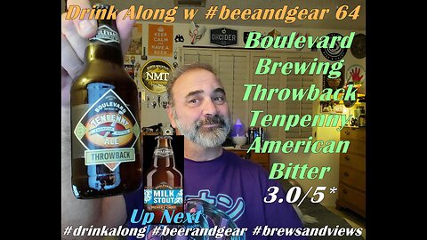 Drink Along #64: Boulevard Brewing Brewers Choice Tenpenny American Bitter Ale 3.0/5