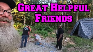 Great Friends Working Eating Enjoying Community | Thanks To All Of You | Arkansas homestead