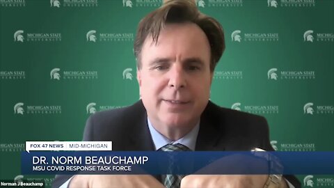 Dr. Norm Beauchamp is part of MSU’s COVID response task force