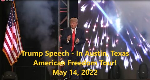 Trump Speech in Austin, Texas! Mar 14, 2022