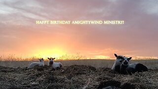 Happy Birthday Amightywind Ministry!