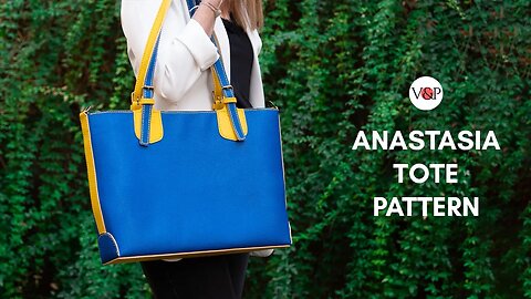 How to Make The Anastasia Tote Bag (Link to Pattern in Description)