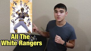 Power Rangers / All White Rangers In Order!!!