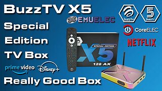 BuzzTV X5 128 AX Remarkable Android TV Box Indeed Full Video