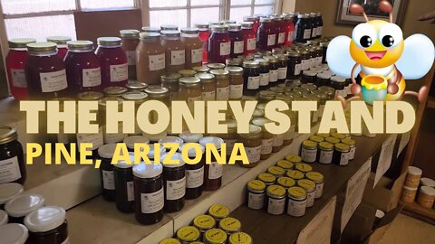 The HONEY STAND 🍯🐝 in Pine, Arizona
