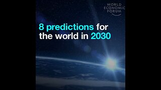 World Economic Forum☠️has 8 predictions for us🤦‍♂️🙇🤷ALL by 2030!!! (PLEASE see translation in description below, plus Jefferson quote.)