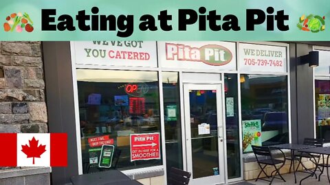 Going to Pita Pit 🍁 Great Canadian Restaurant