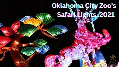 Oklahoma City Zoo Safari Lights, 2021