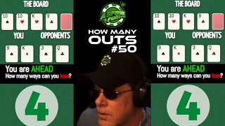 POKER OUTS QUIZ #50 #poker #pokerquiz #howmanyouts #howtoplaypoker #quiz #games #pokerface