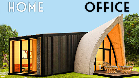 Work from home surrounded by nature ! Container-style house