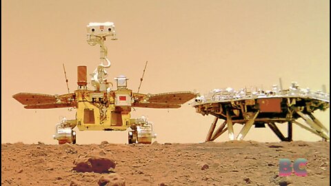 NASA Images Confirm China's Zhurong Mars Rover Hasn't Budged in Months