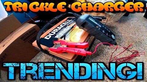 TOPDON Trickle Charger Unboxing And Review For 6Volt 12Volt Batteries car truck suv mower atv & More
