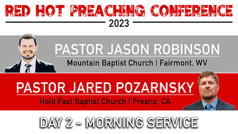 RHPC (Day 2) Morning Service | Pastor Robinson & Pastor Pozarnsky