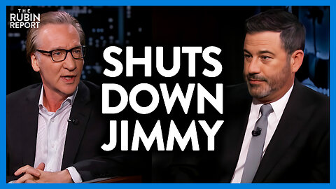 Jimmy Kimmel Goes Quiet as His Question for Bill Maher Backfires | DM CLIPS | Rubin Report
