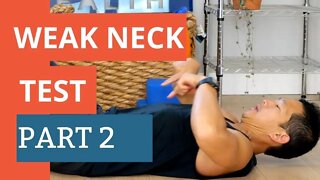 Weak Neck Muscles Part 2