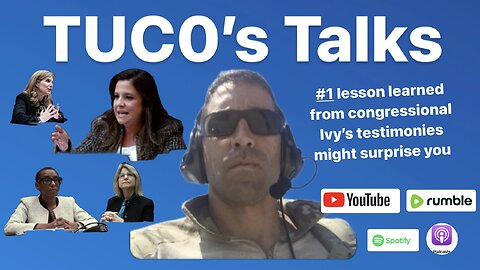 TUC0's Talks Episode 15: Leadership Lessons from the Ivy President's Congressional Testimonies