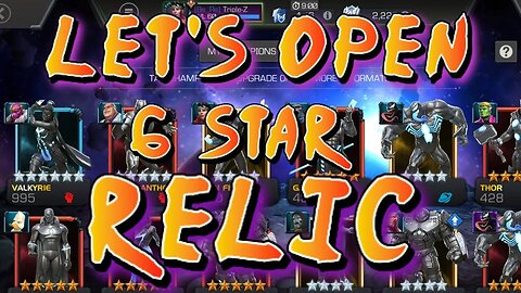 Let's open a 6 star relic