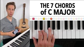 The 7 Chords of C major