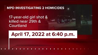 Two young people killed in weekend homicides