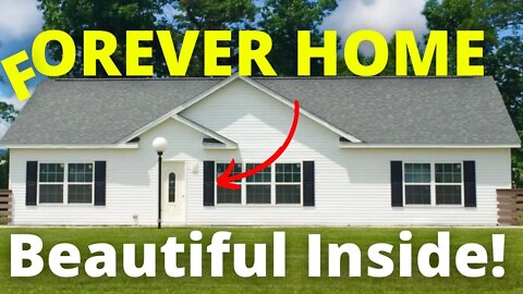 FANTASTIC MODULAR HOME with Forever Home Written All Over it! | Timothy's Mobile Home Tours