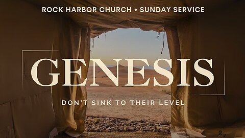 Sunday Sermon 3/17/24 - Don't Sink To Their Level Genesis 30:25-43