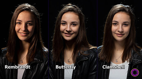 Lighting Portraits Rembrandt vs Butterfly and Clamshell