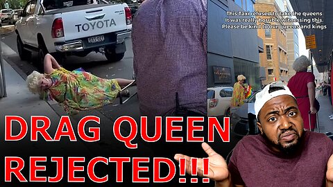 Drag Queen COLLAPSES In Street After Taxi Driver REFUSES To Give Him A Ride During Pride Festival