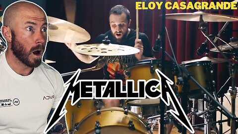 Drummer Reacts To - Eloy Casagrande METALLICA - DYERS EVE First Time Hearing