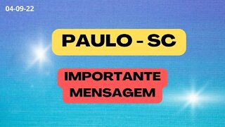 PAULO SC IMPORTANTE MENSAGEM