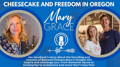 Mary Grace TV LIVE! Cheesecake and FREEDOM in the land of LOCKDOWN TYRANNY