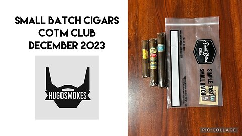 Small Batch Cigars COTM December 2023
