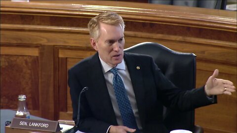Senator James Lankford Discusses Technology Innovation During Senate Committee Hearing