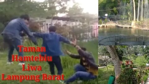 Pesona Taman Hamtebiu Liwa Lampung Barat, Hawa Sejuk Pemandangan Alam Indah