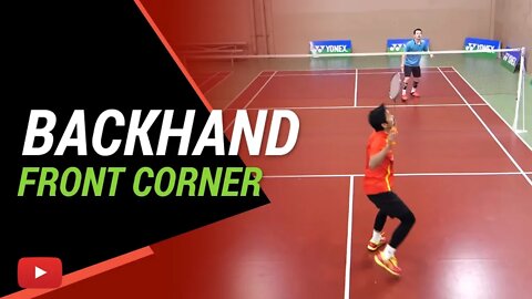 Mastering Badminton - Backhand Front Corner - Kowi Chandra (Subtitle Indonesia)