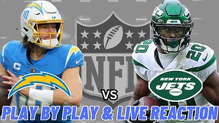 Los Angeles Chargers vs New York Jets Live Reaction | NFL Play by Play | Chargers vs Jets | MNF